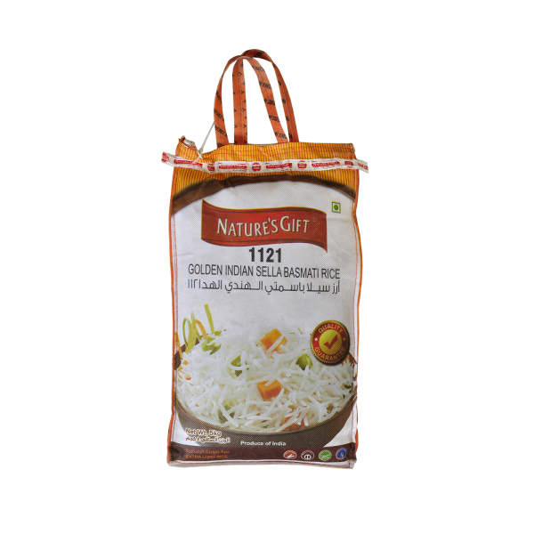 NATURE'S GIFT  PREMIUM GOLDEN SELLA RICE 5 KG